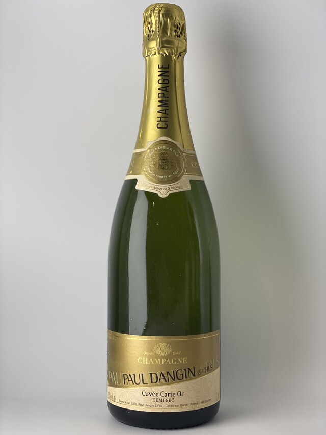 Paul Dangin Champagne Demi-Sec Cuvee Carte Or (Old Label)