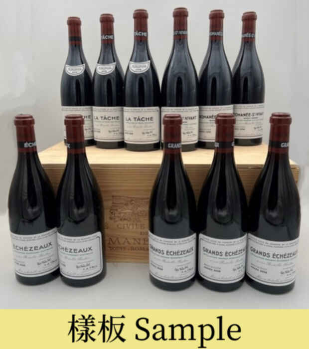 De La Romanee Conti assortiment  : 3x LT 3x RSV 3x GE 2x E 2008