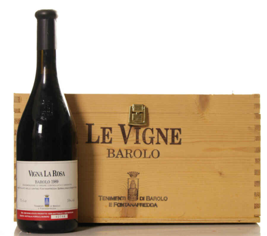 Fontanafredda Barolo La Rosa 1989