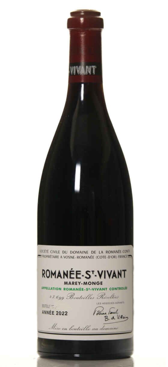 De La Romanee Conti Romanee Saint Vivant Grand Cru 2022