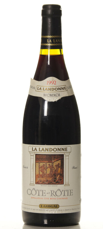 E.guigal La Landonne, 1992