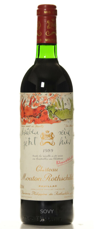 Chateau Mouton Rothschild, 1989