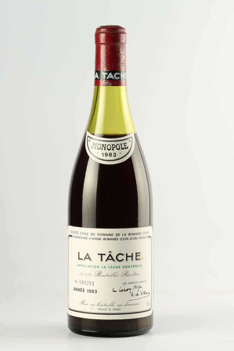 De La Romanee Conti La Tache Grand Cru 1983