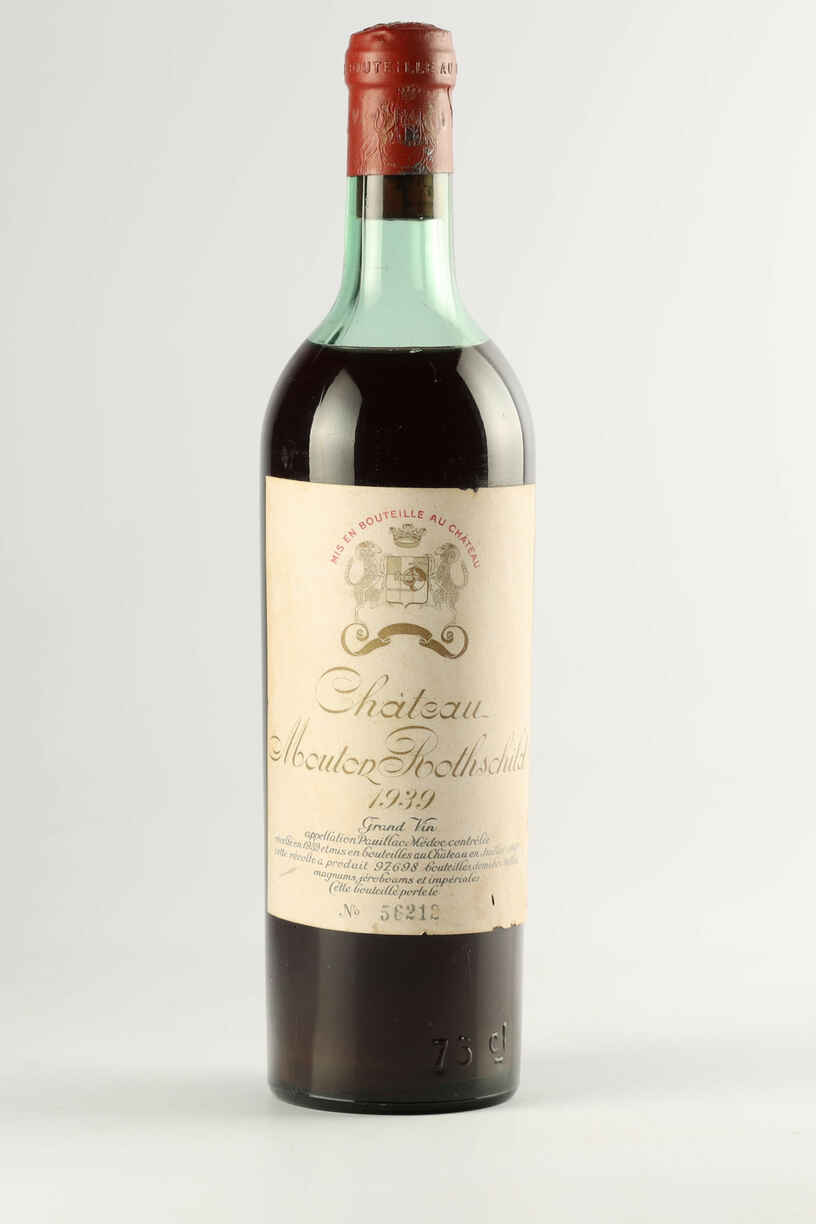 Chateau Mouton Rothschild 1939