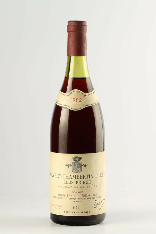 Jean & Jean Louis Trapet Gevrey Chambertin Clos Prieur 1er Cru, 1982