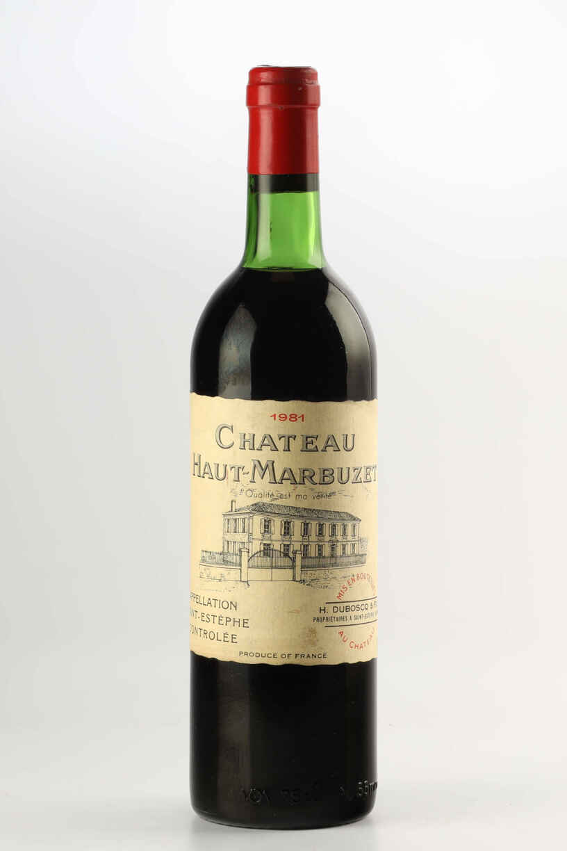 Chateau Haut Marbuzet 1981