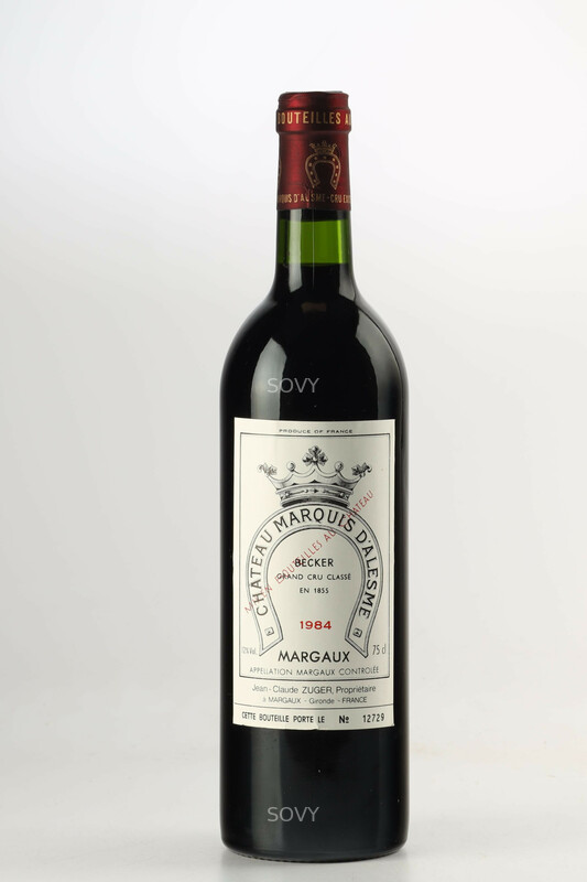 Chateau Marquis D'alesme Becker, 1984