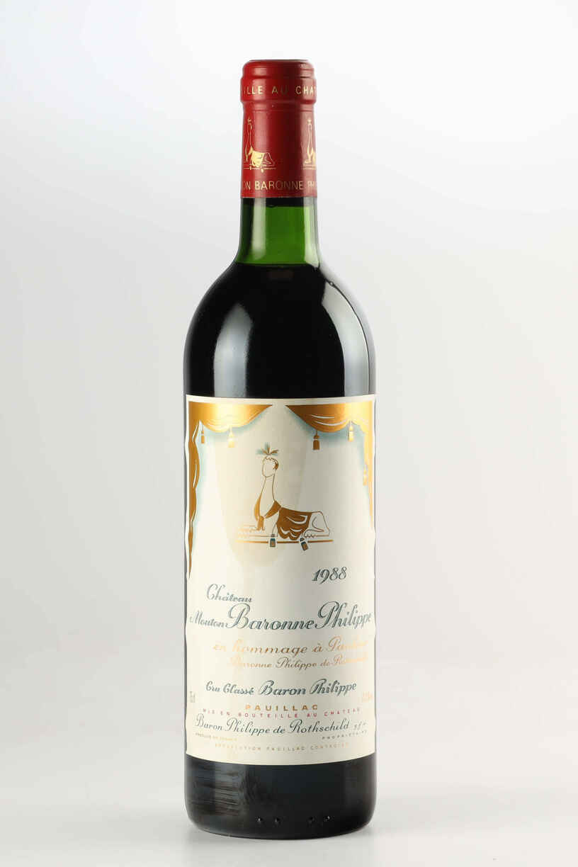 Chateau Mouton Baronne Philippe 1988