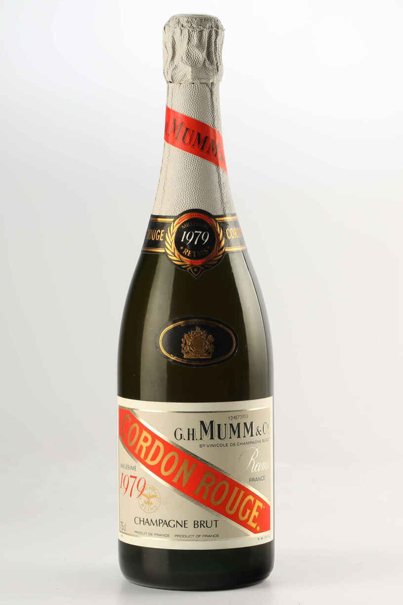 G.h.mumm Champagne Mumm Cordon Rouge 1979