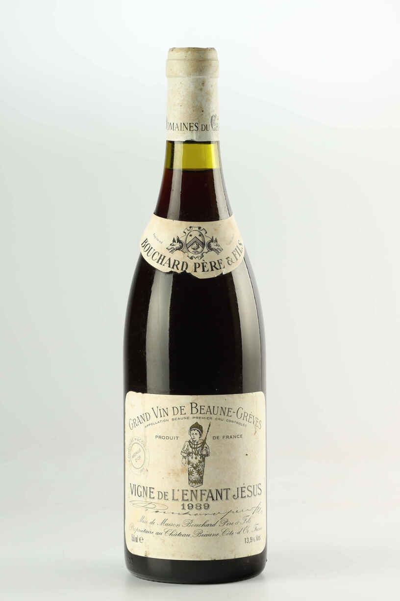 Bouchard P&f Beaune Greves Vigne De L'enfant Jesus 1er Cru 1989
