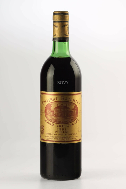 Chateau Batailley, 1981