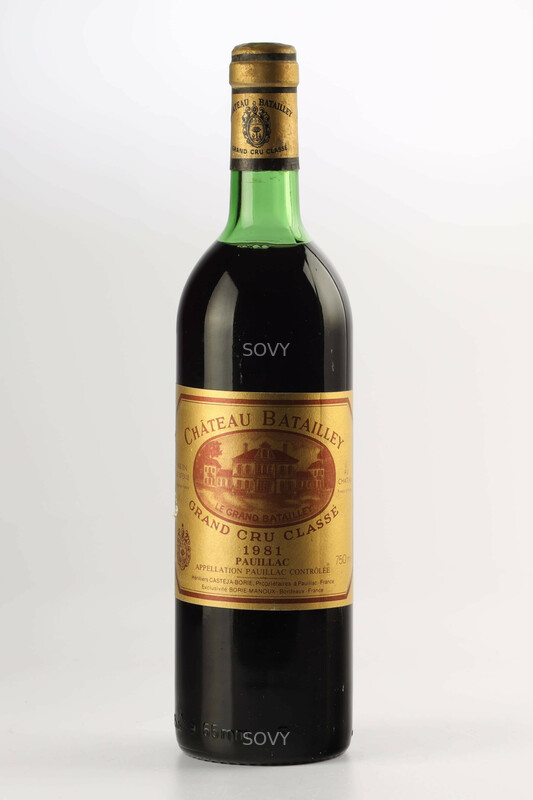 Chateau Batailley, 1981
