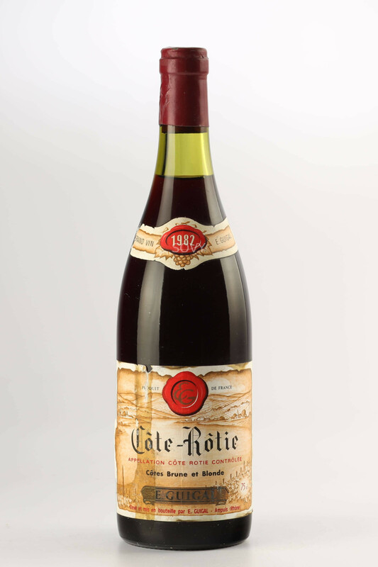 E.guigal Cote Rotie, 1982
