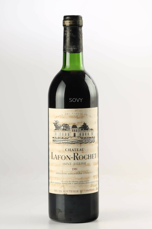 Chateau Lafon Rochet, 1981