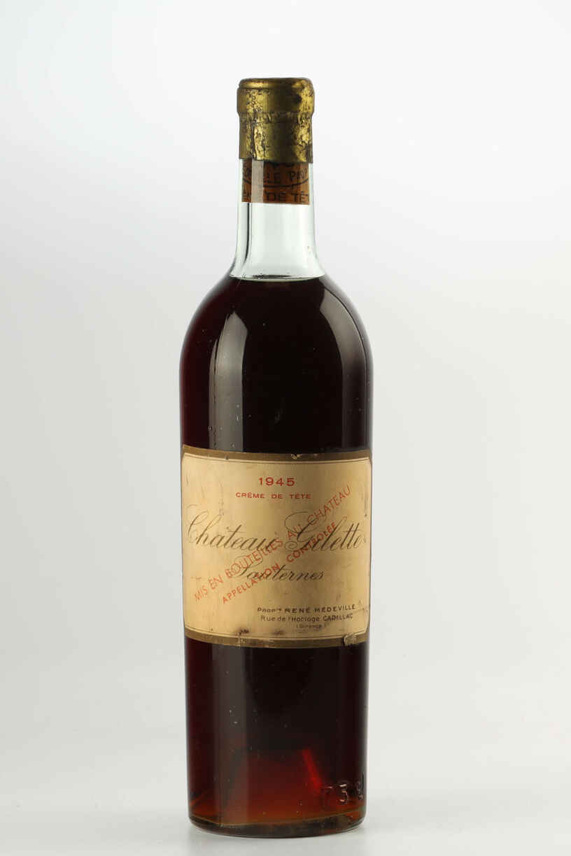 Chateau Gilette Creme De Tete 1945