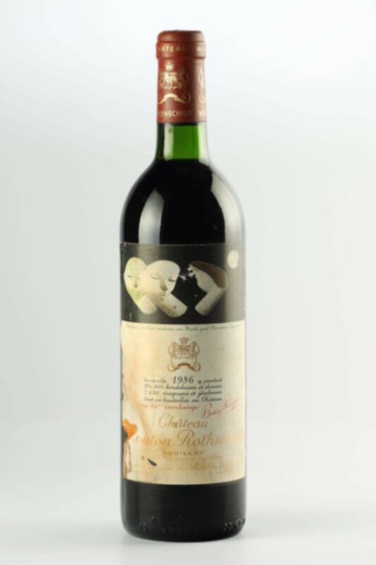 Chateau Mouton Rothschild, 1986