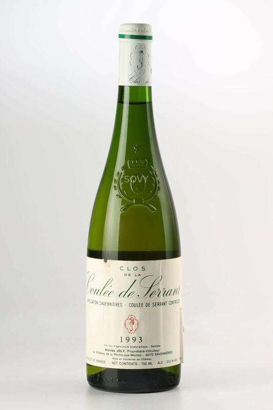 Nicolas Joly Savennieres Clos De La Coulee De Serrant, 1993