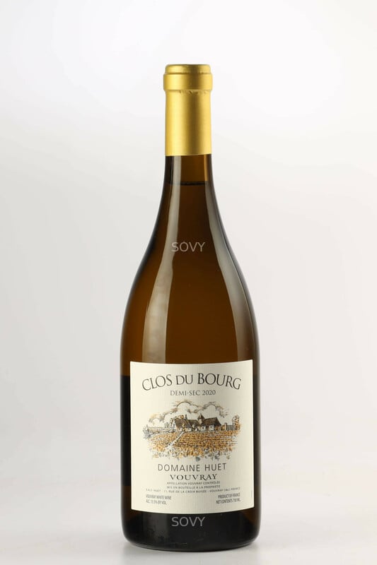 Huet Vouvray Clos Du Bourg Demi Sec, 2020