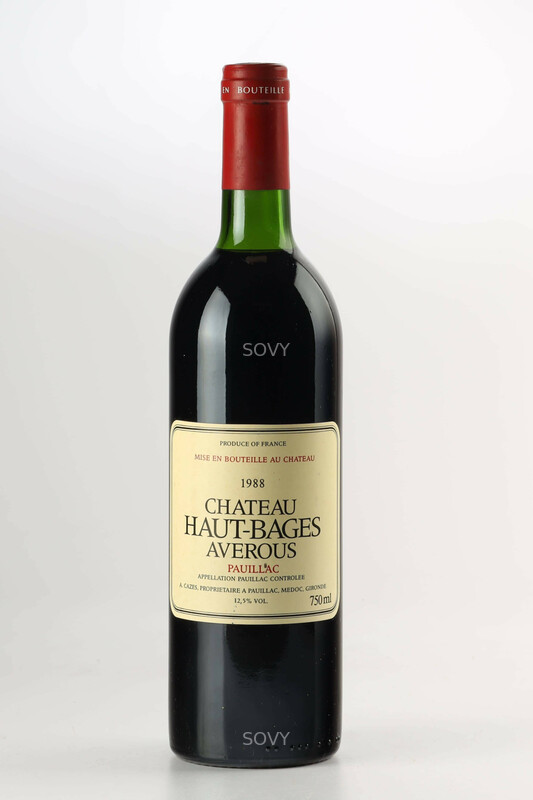 Chateau Lynch Bages Haut Bages Averous, 1988