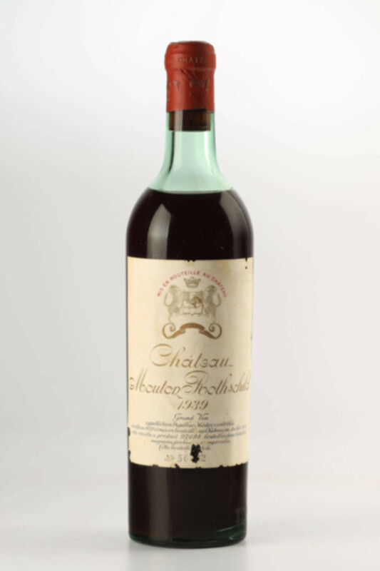Chateau Mouton Rothschild, 1939