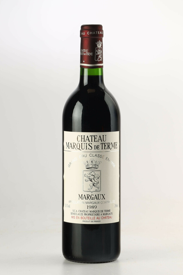 Chateau Marquis De Terme, 1989