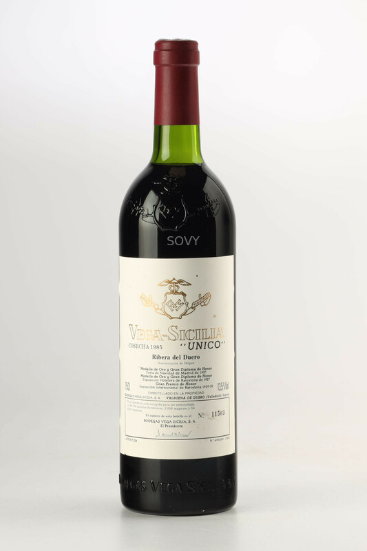Vega Sicilia Unico, 1985