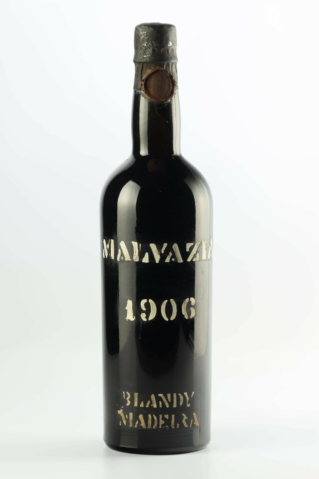 Blandy's Madeira Malmsey, 1906