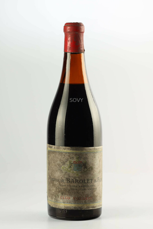 Arthur Barolet Clos Vougeot Grand Cru, 1959