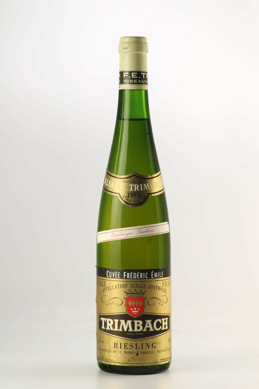 Trimbach Riesling Cuvee Frederic Emile Vendange Tardive, 1983