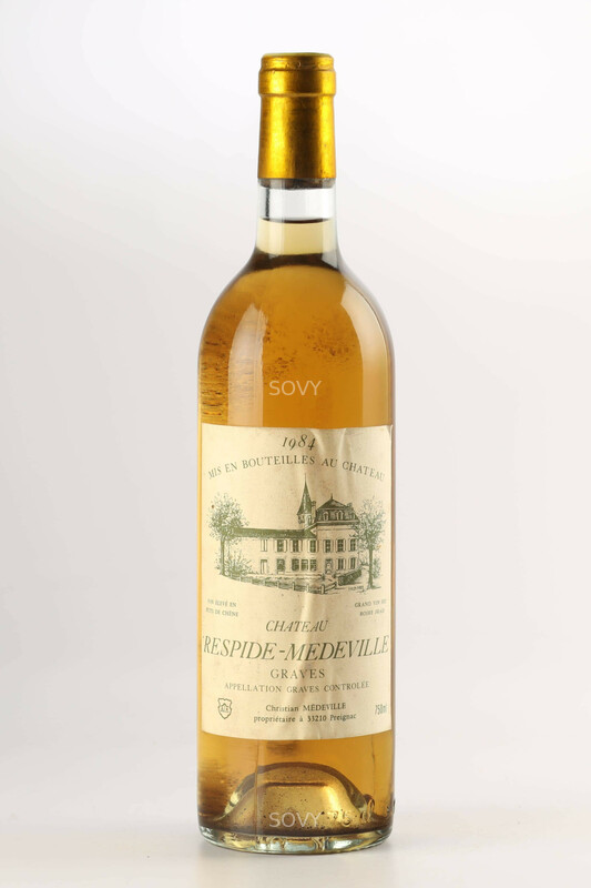 Chateau Respide Medeville Blanc, 1984