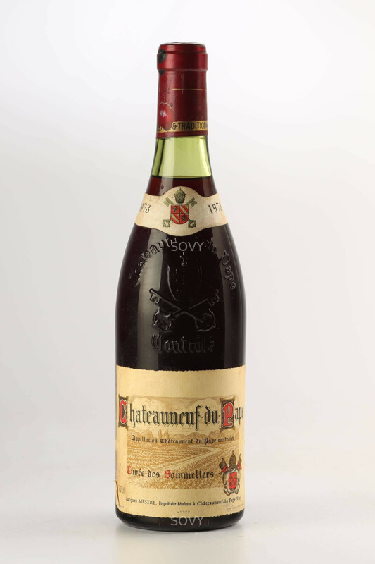 Jacques Mestre Chateauneuf Du Pape Cuvee Des Sommeliers, 1973