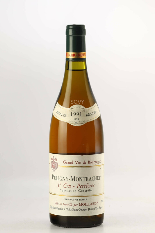 Moillard Puligny Montrachet Perrieres 1er Cru, 1991