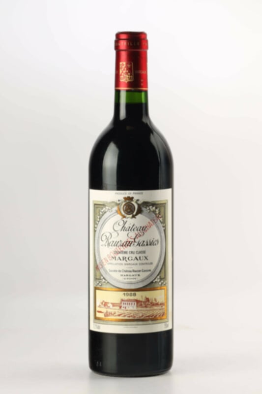 Chateau Rauzan Gassies, 1988