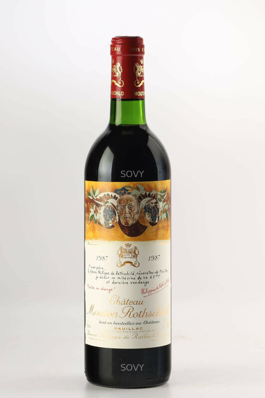 Chateau Mouton Rothschild, 1987