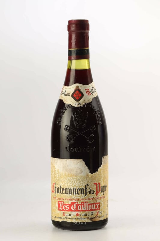 Andre Et Lucien Brunel Chateauneuf Du Pape Les Cailloux, 1978
