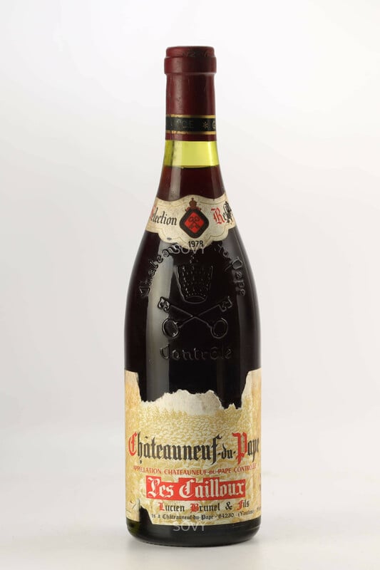 Andre Et Lucien Brunel Chateauneuf Du Pape Les Cailloux, 1978