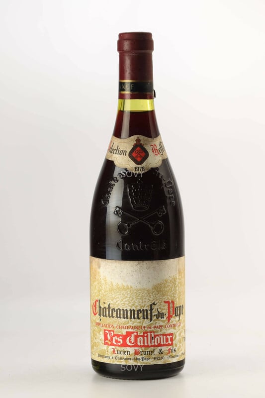 Andre Et Lucien Brunel Chateauneuf Du Pape Les Cailloux, 1978
