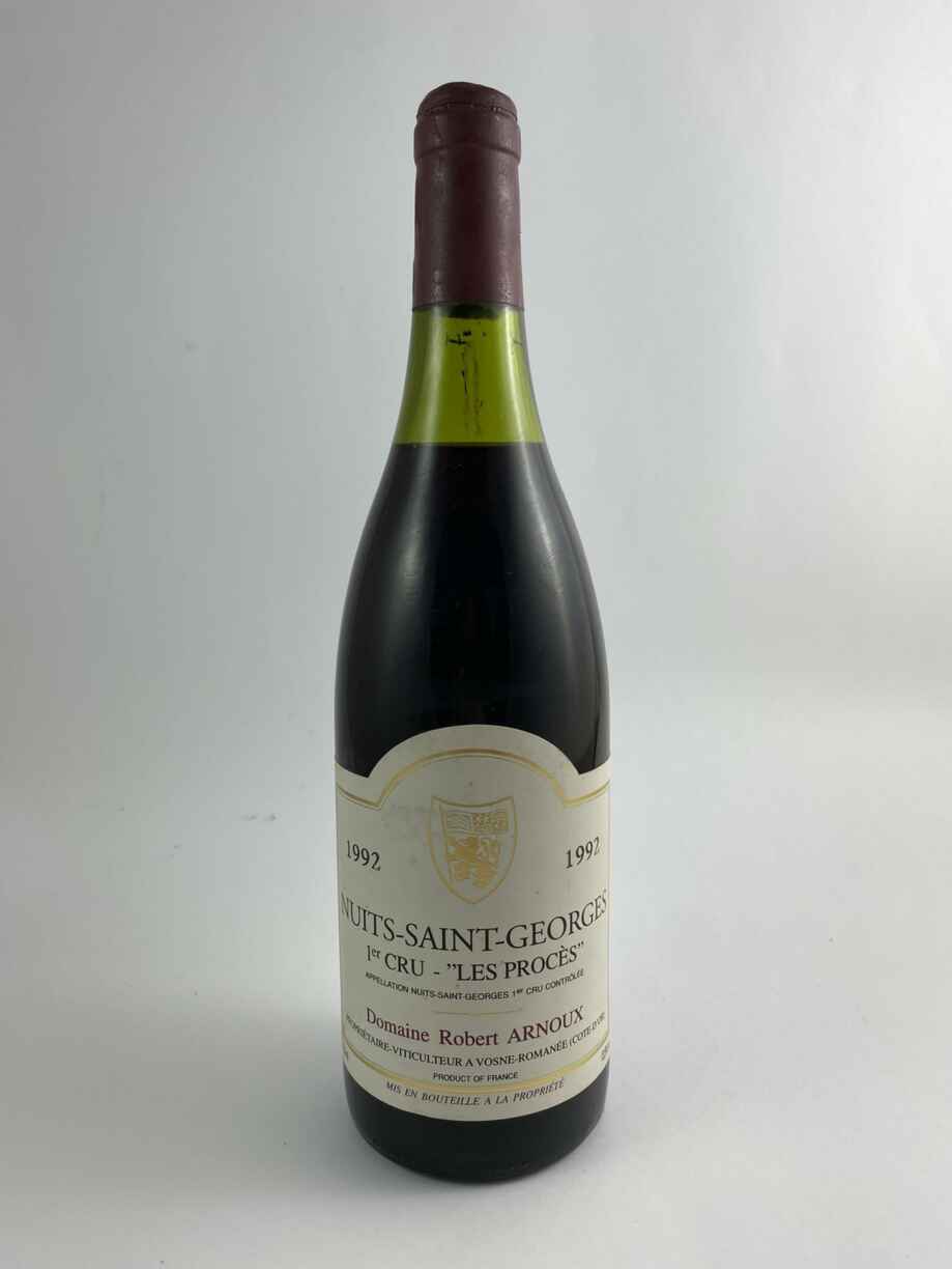 Robert Arnoux Nuits Saint Georges 1er Cru Les Procès 1992