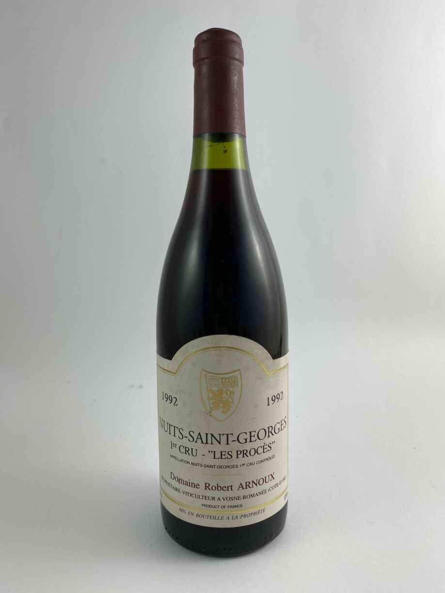 Robert Arnoux Nuits Saint Georges 1er Cru Les Procès 1992