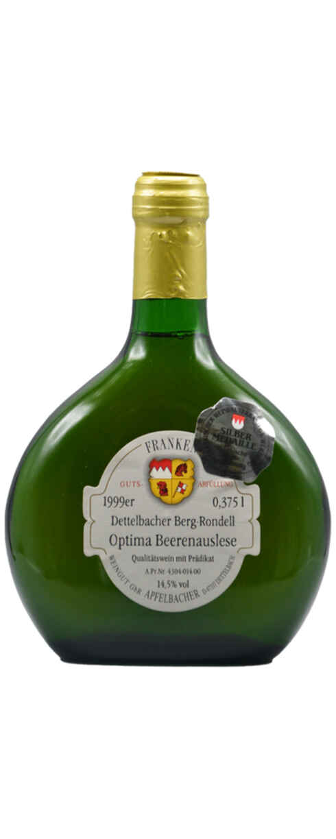 Apfelbacher Dettelbacher Berg-rondell Optima Beerenauslese 1999