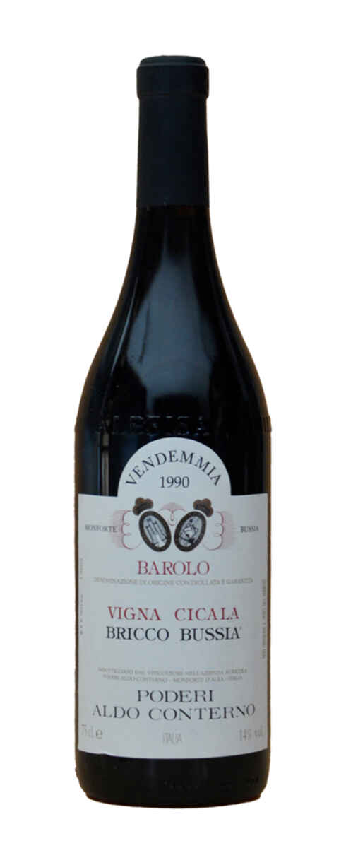Aldo Conterno Barolo Bricco Bussia Vigna Cicala 1990