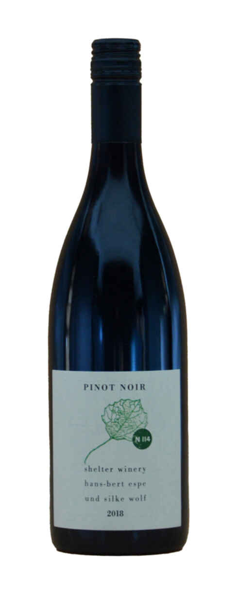 Shelter Winery N114 Pinot Noir 2018