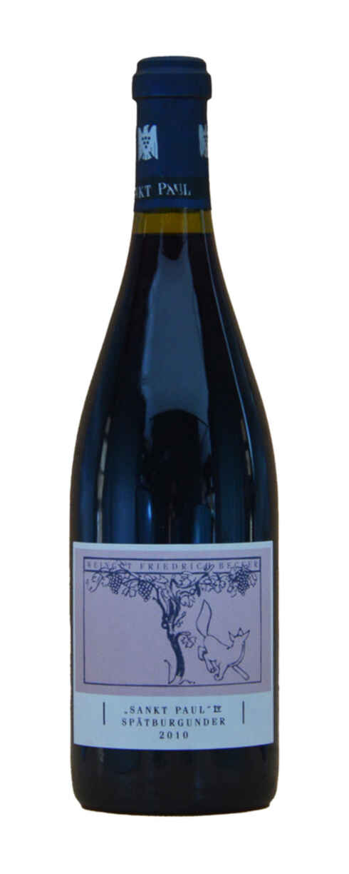 Friedrich Becker Sankt Paul Spatburgunder Gg 2010