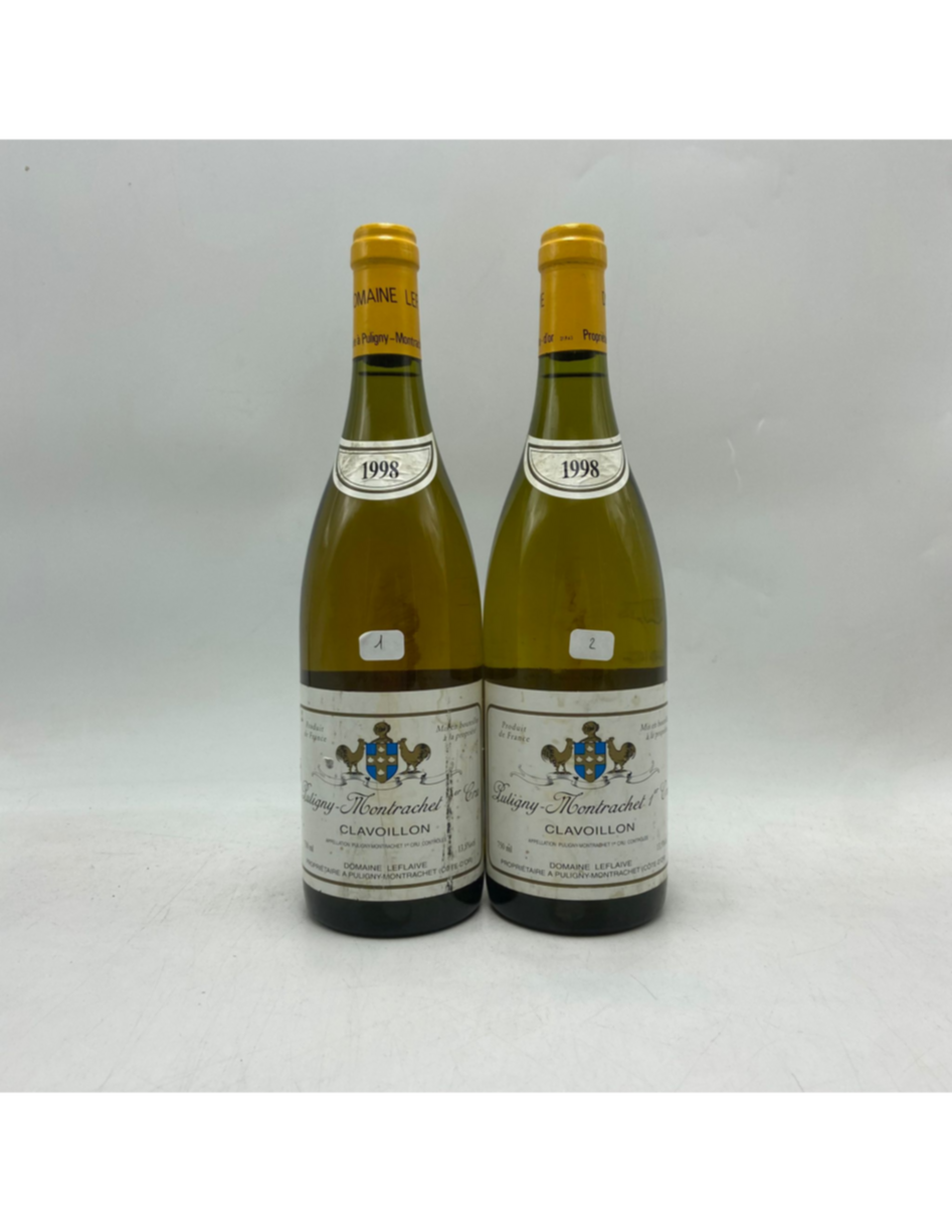 Leflaive Puligny Montrachet Clavoillon 1er Cru 1998