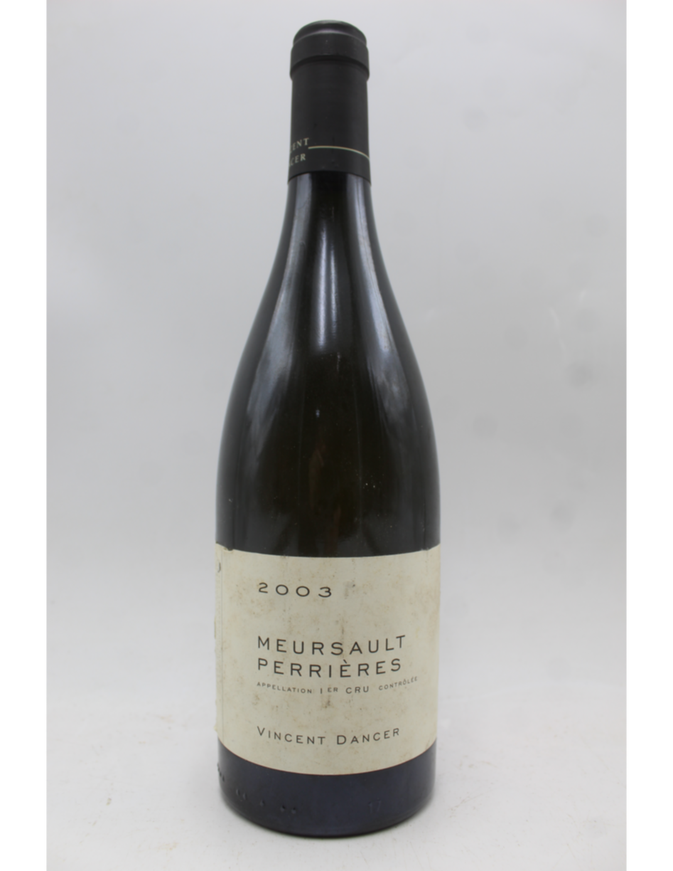 Vincent Dancer Meursault Perrieres 1er Cru 2003