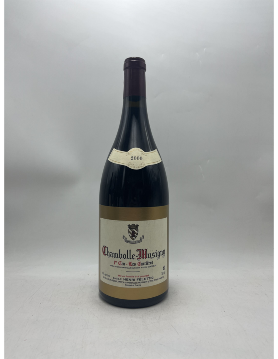 Henri Felettig Chambolle Musigny Les Carrieres 1er Cru 2000