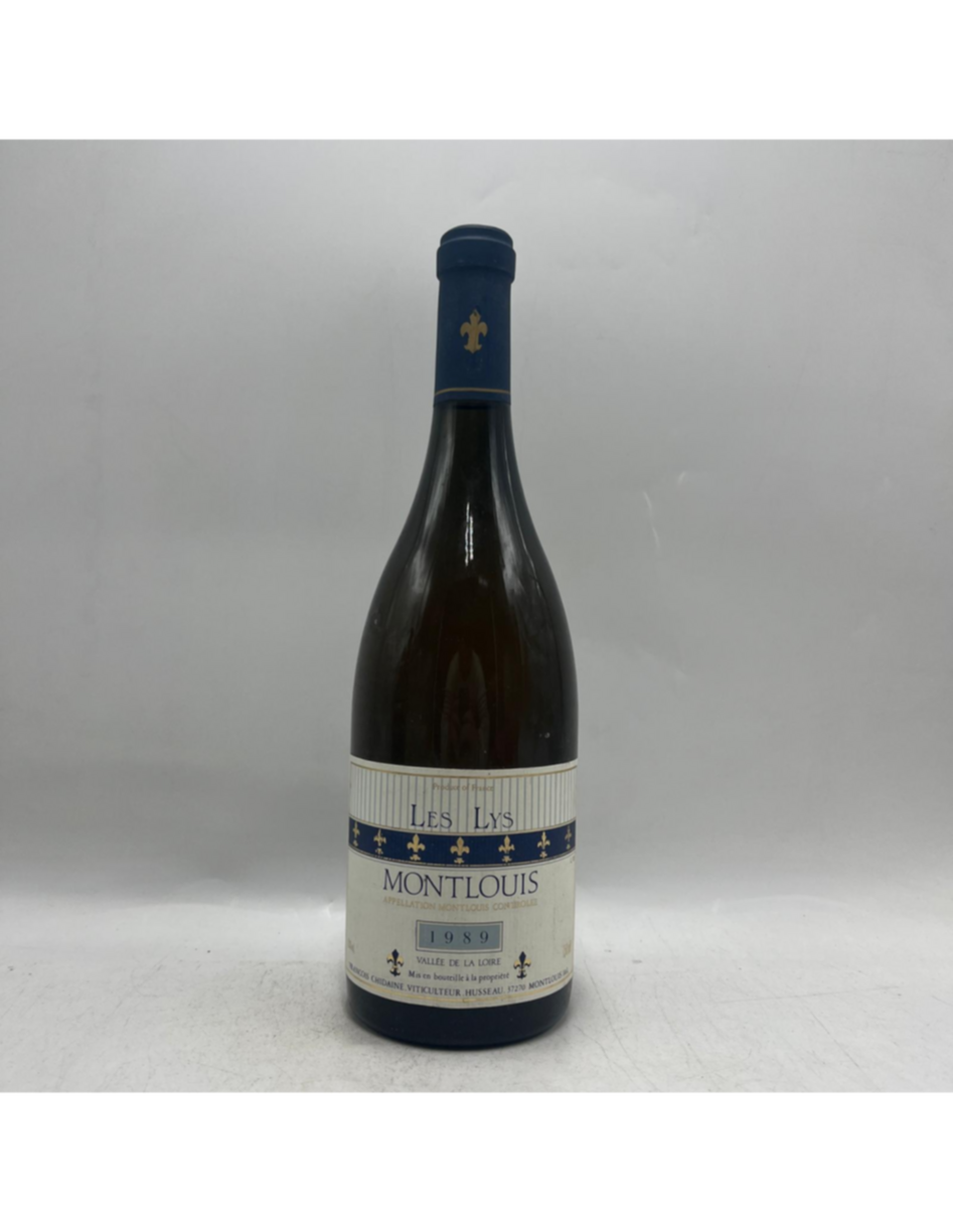 Franeois Chidaine Les Lys Montlouis 1989