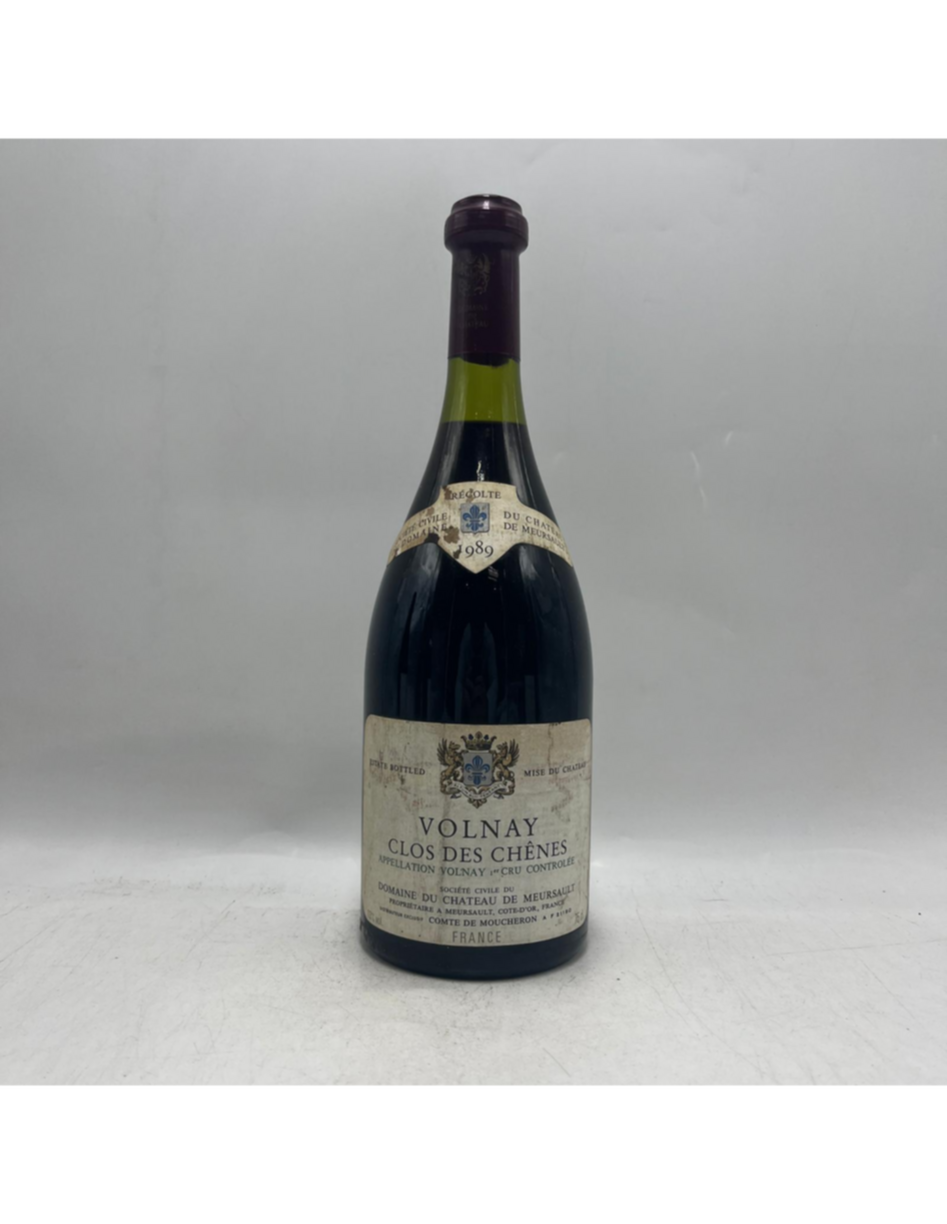 Chateau De Meursault Volnay Clos Des Chenes 1er Cru 1989