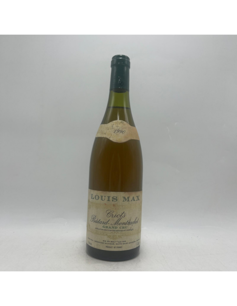 Louis Max Criots-batard-montrachet Grand Cru 1990