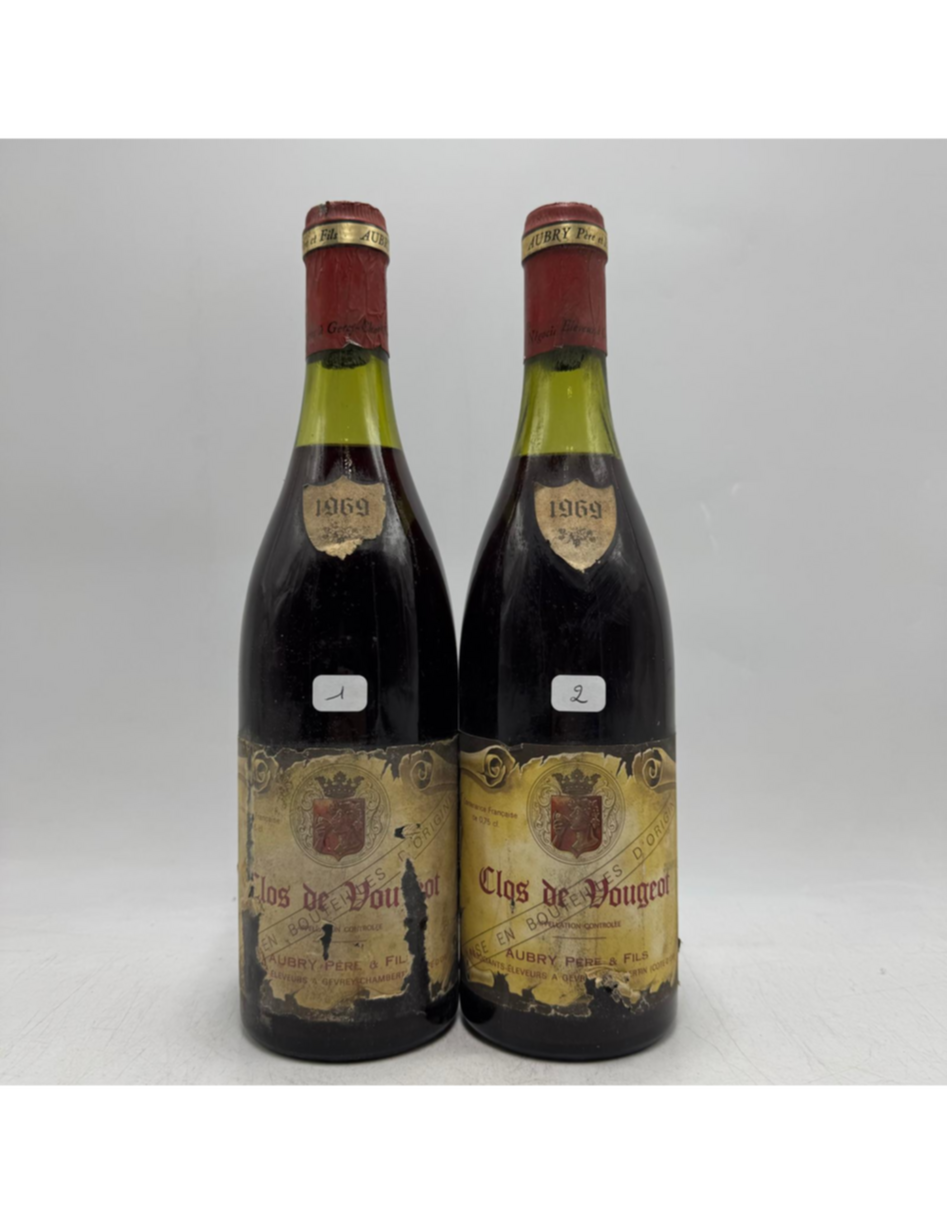 Aubry Clos De Vougeot Grand Cru 1969